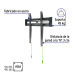 Soporte para pantallas de 32" a 70", fijo, VOLTECK