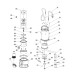 Bomba sumergible acero inoxidable,agua sucia,1-1/2HP, PRETUL