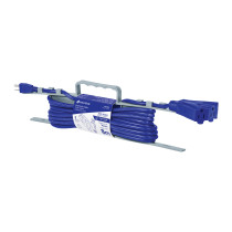 Extensión triple uso rudo 8 m tipo abanico 3x16 AWG, VOLTECK