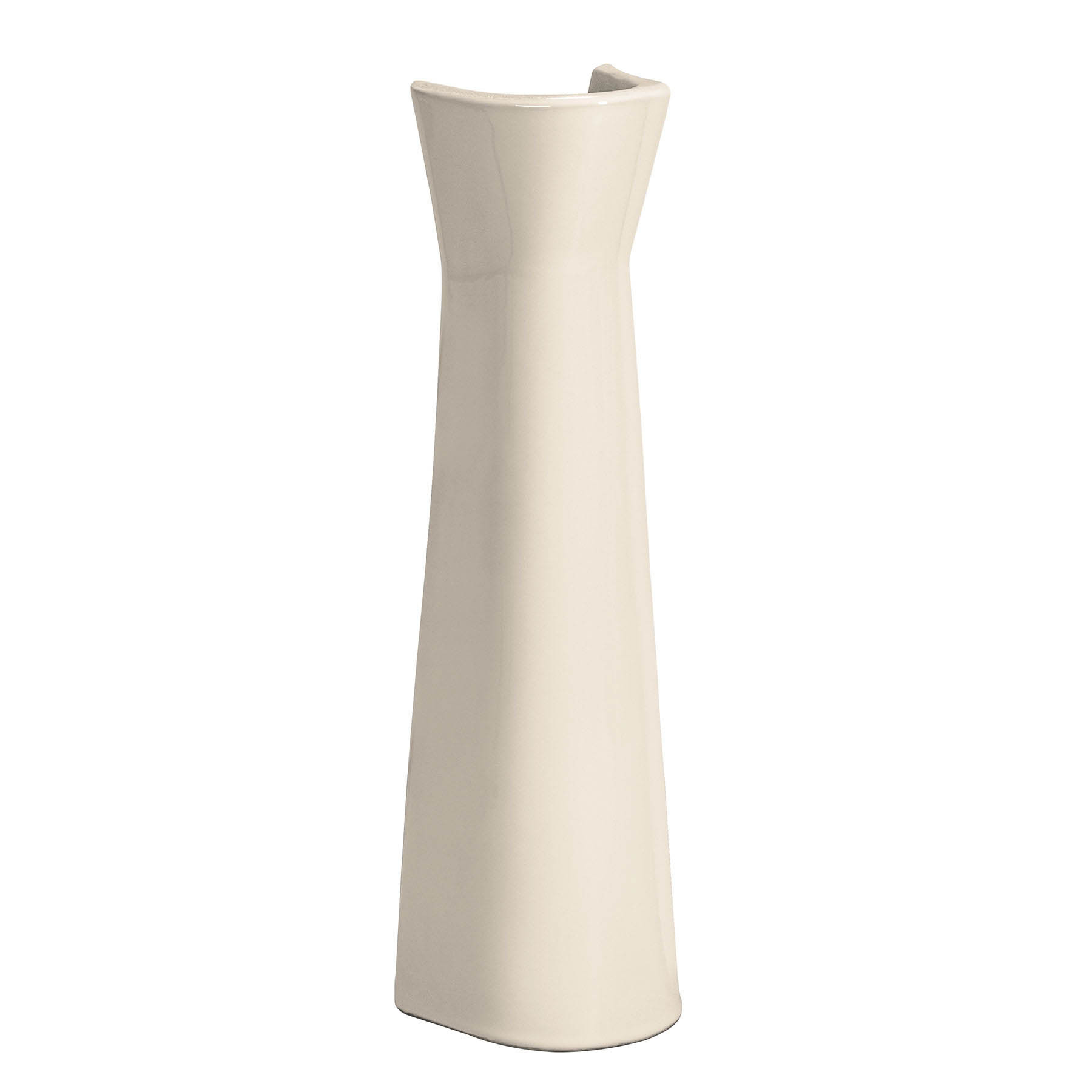 Pedestal de porcelana para lavabo, marfil, FOSET