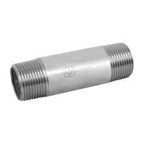 Niple de acero galvanizado 1" x 4", FOSET