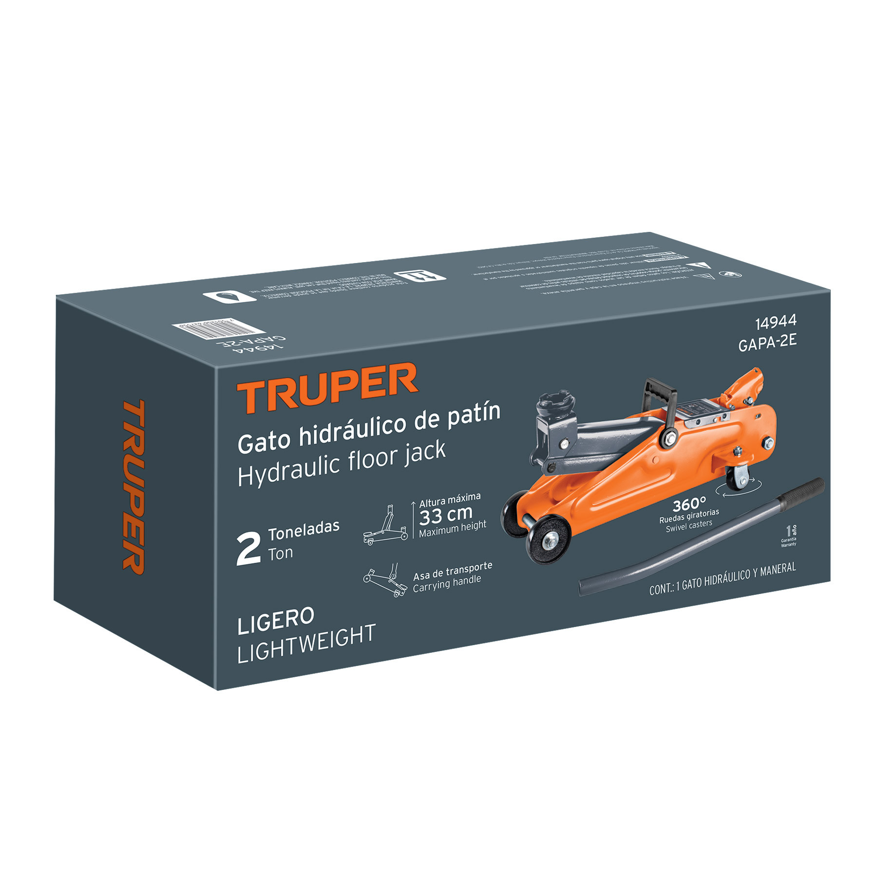 Caja de empaque de repuesto para GAPA-2E, TRUPER