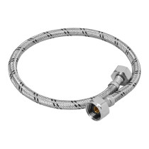 Manguera p/WC, acero inox, 1/2"x7/8", 60 cm