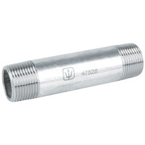 Niple de acero galvanizado 3/4" x 4", FOSET