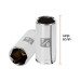 Dado largo de 7/8", 6 puntas, cuadro 3/8", TRUPER