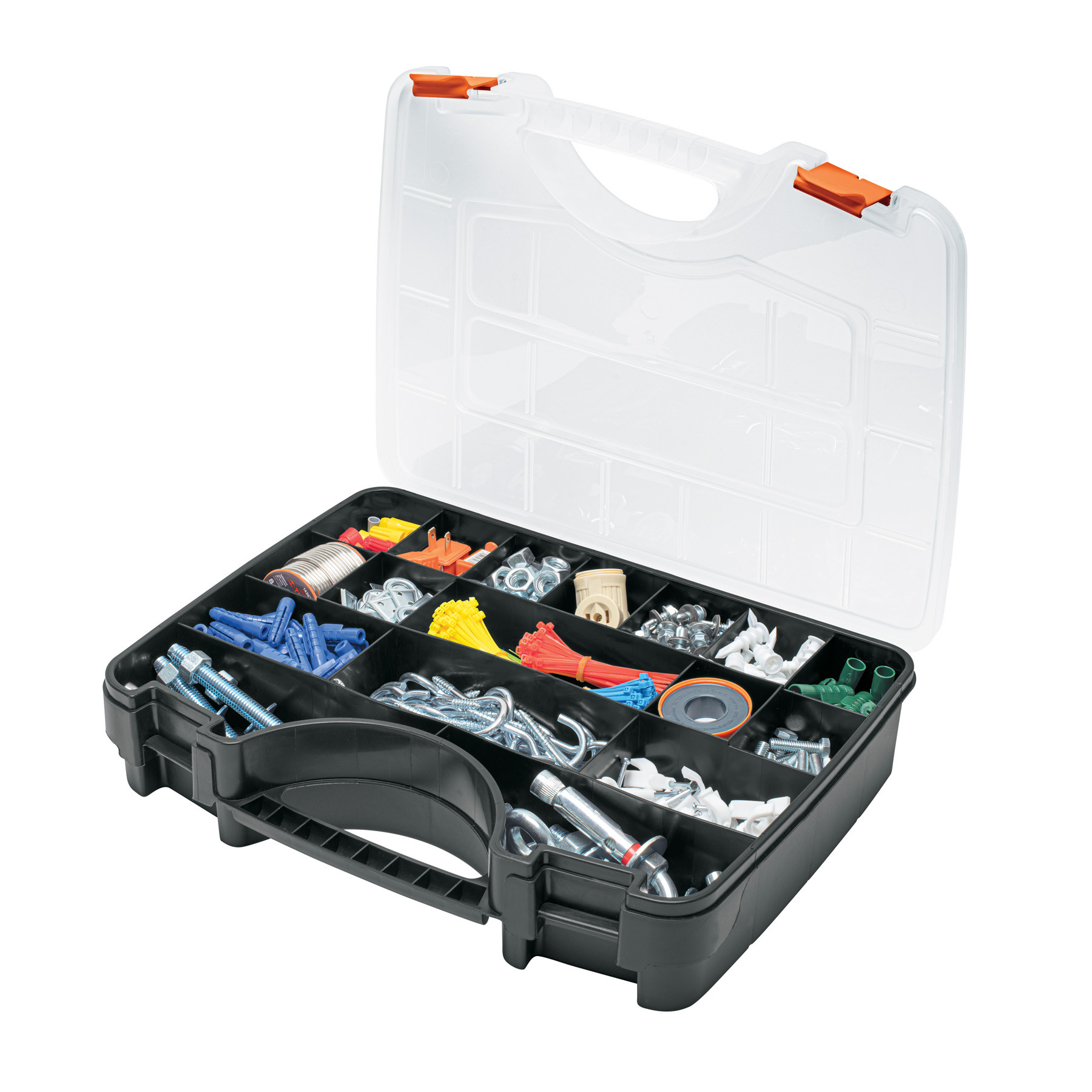 Organizador 17" reforzado con 17 compartimentos, TRUPER