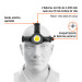 Linterna de minero LED 325 lm, recargable, TRUPER