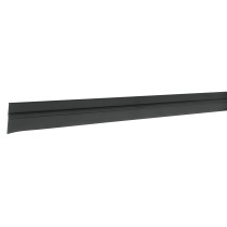 Guardapolvo fijo de 100 cm, negro, HERMEX
