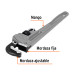 Llave stilson 10" cuerpo de aluminio, TRUPER