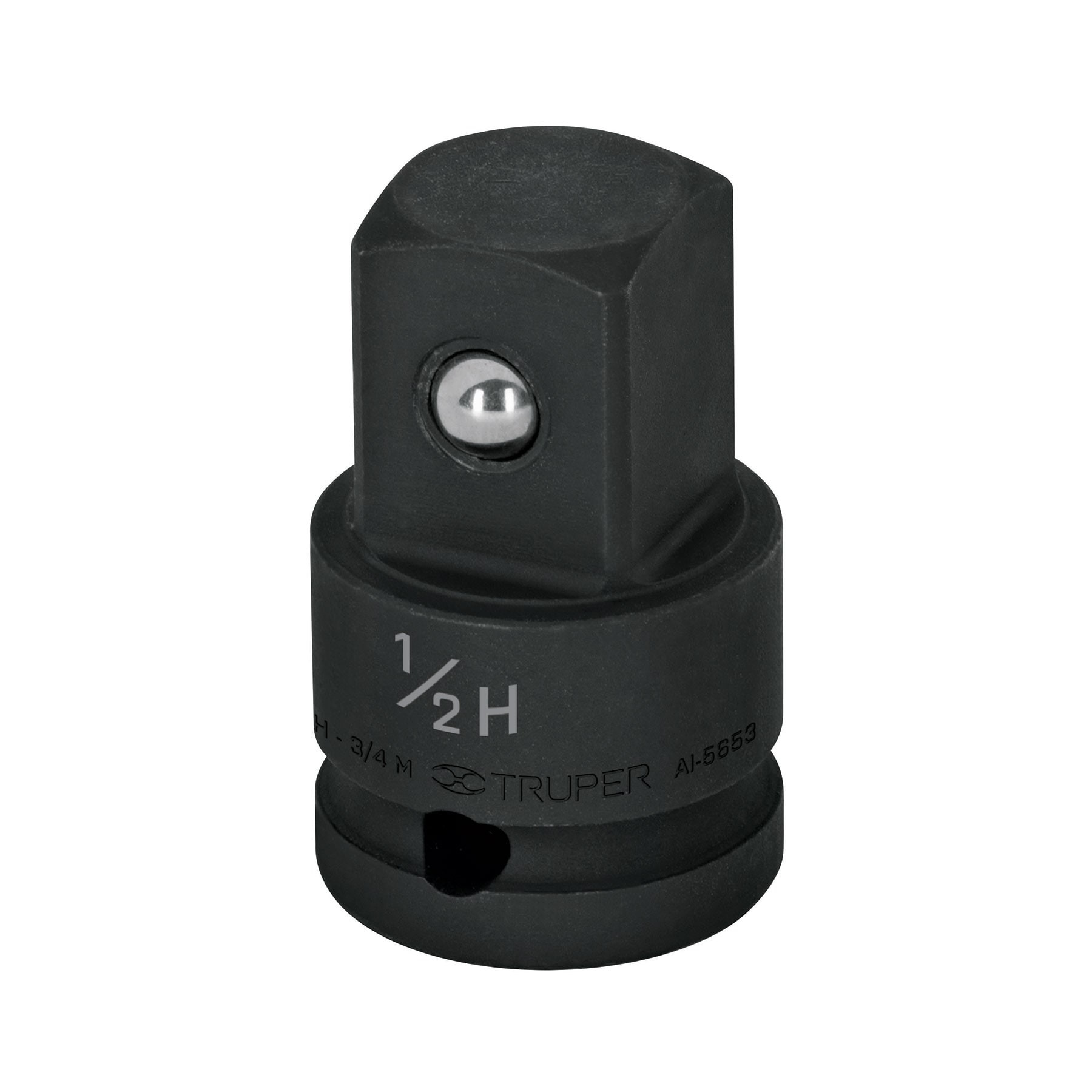 Adaptador de impacto 1/2" (H) x 3/4" (M), TRUPER