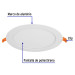 Luminario LED plafón 12W 6500K ultradelgado redondo, VOLTECK