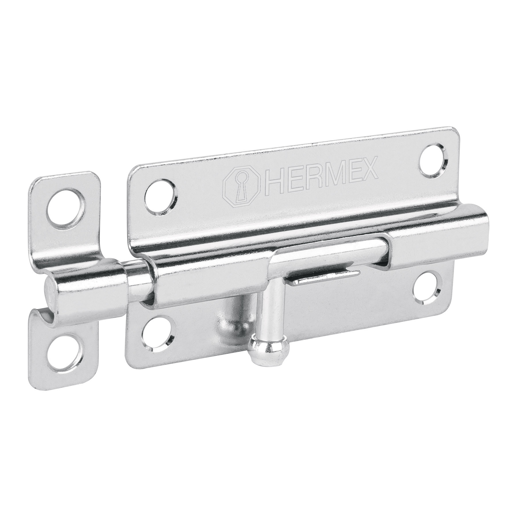 Pasador de barril de acero cromo 4", HERMEX