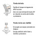 Juego de 7 llaves hexagonales mm largas, punta de bola