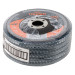 Disco laminado 4", grano 120 centro 5/8", fibra, TRUPER
