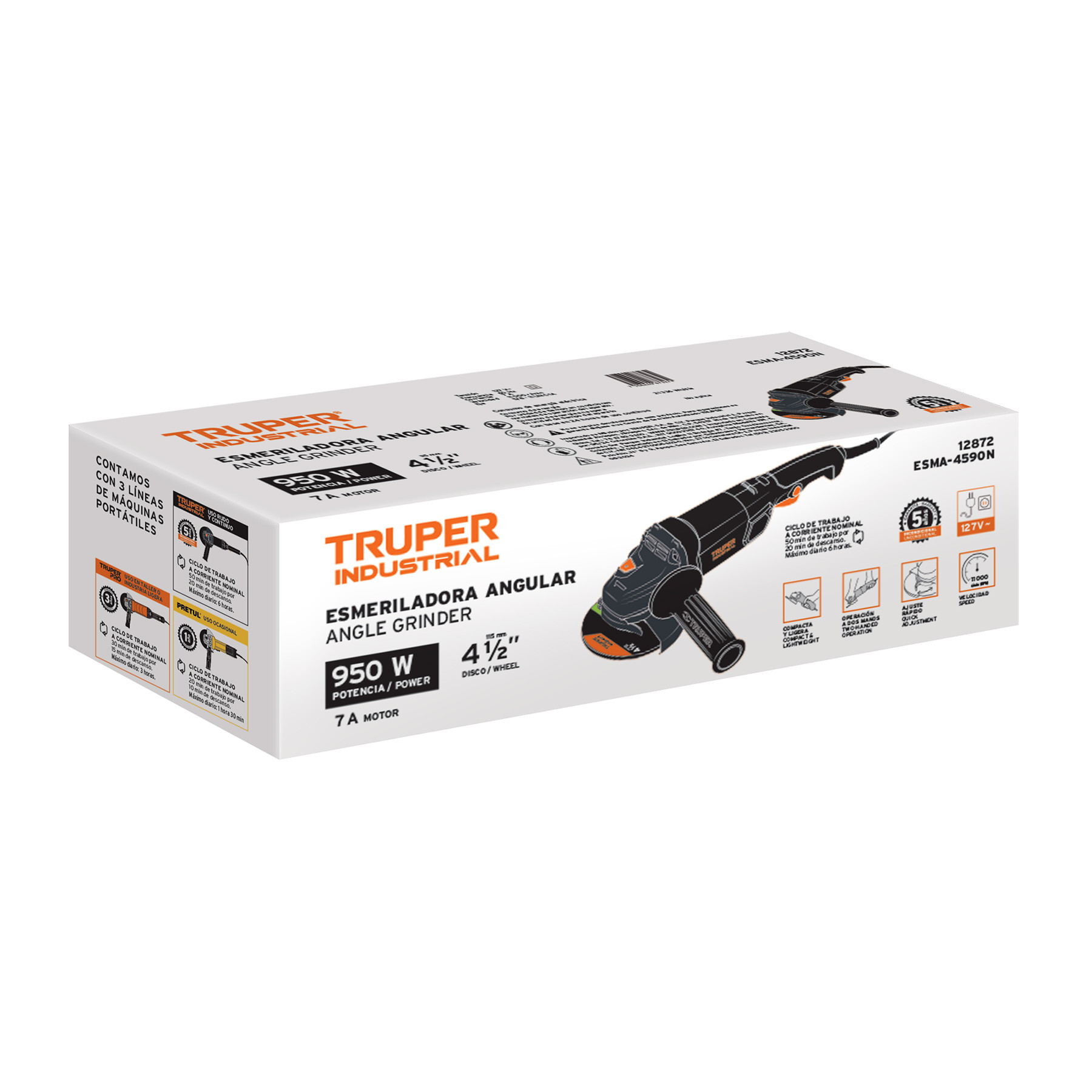 Caja de empaque de repuesto p/ ESMA-4590N, TRUPER INDUSTRIAL