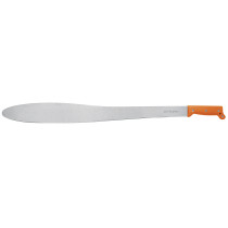 Machete Caguayano 27" cacha naranja remachada, TRUPER
