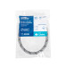Manguera lavabo/fregadero, acero inox, 1/2" x 1/2", 40 cm