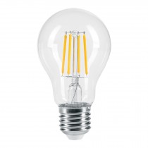 Lámpara LED tipo A19 6 W con filamento luz cálida, blíster