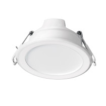 Luminario LED empotrable 5 W 6500 K, redondo, VOLTECK BASIC