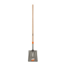 Pala cuadrada Classic, mango largo 48", Truper