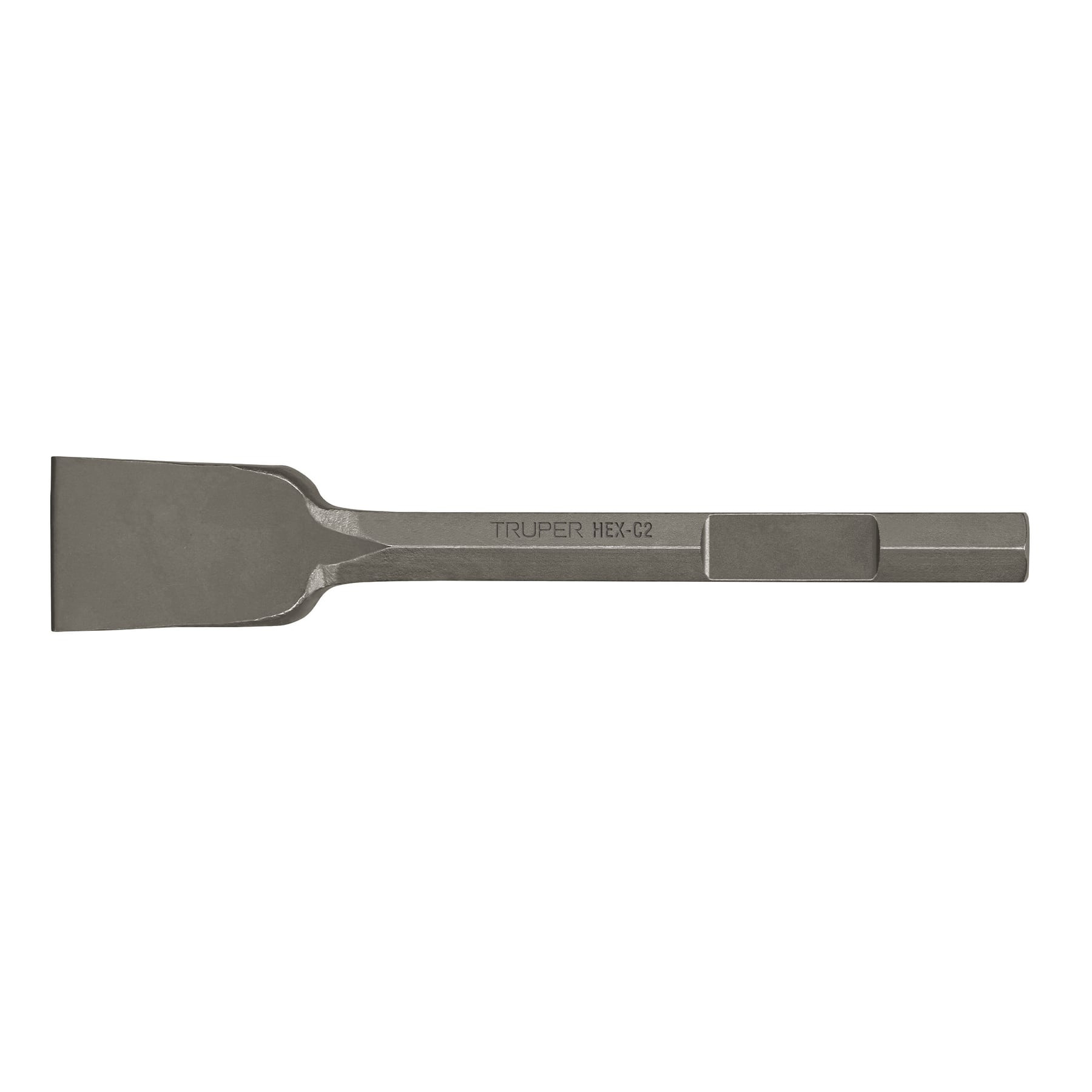 Cincel pala zanco hexagonal de 3" x 16", TRUPER