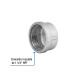 Tapón hembra 1-1/4" de acero galvanizado, FOSET