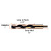 Broca HSS 1" Trugold para metal, TRUPER EXPERT