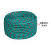 Piola de Polipropileno trenzada, multicolor, 8mm, 1 Kg