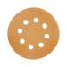 Paquete con 5 discos de lija 5" grano 400, 8 perforaciones