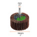 Rueda flap de 2", grano 120, TRUPER