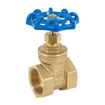 Válvula de compuerta de latón roscable de 1 1/4", FOSET