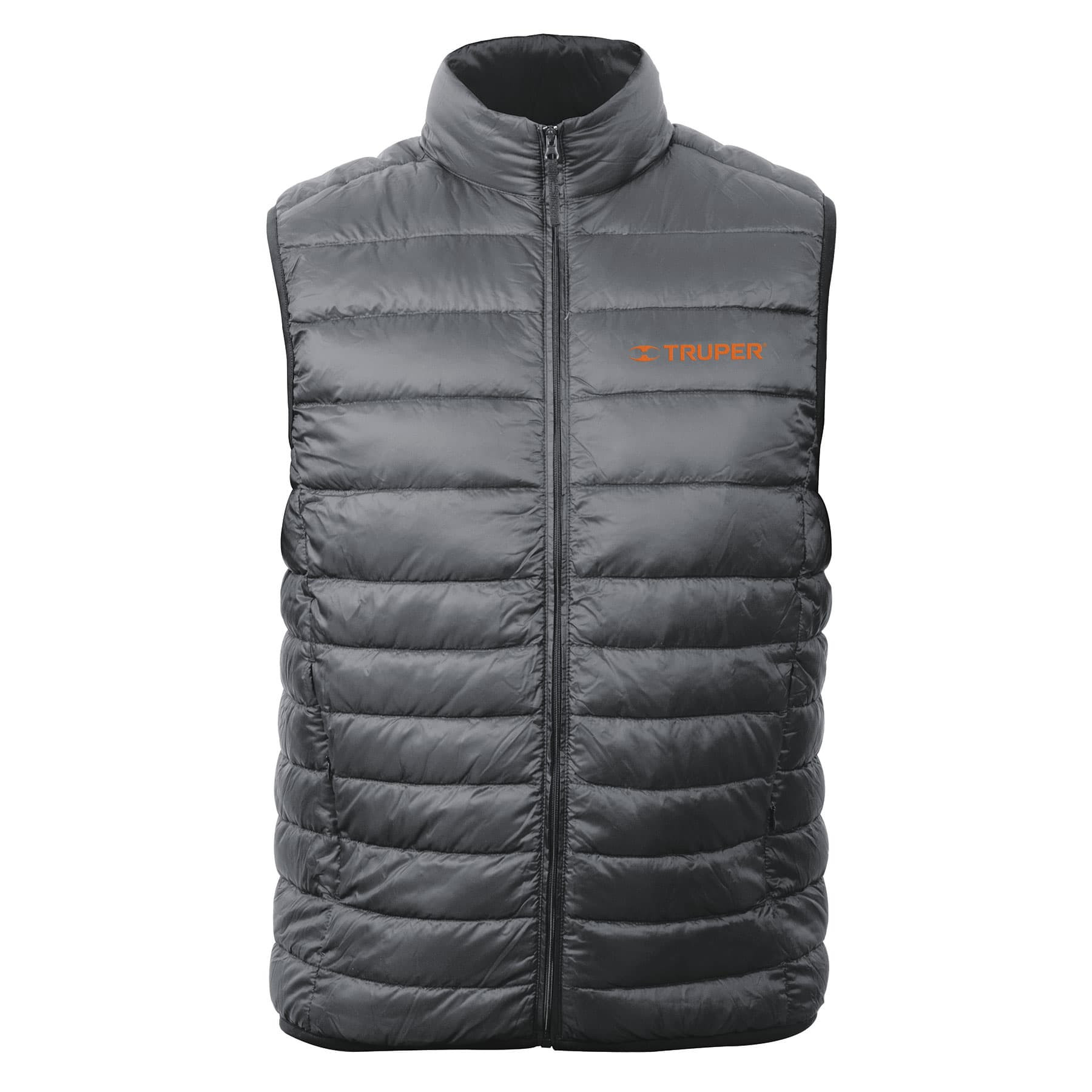 Chaleco de plumas ligero para hombre, gris, M, TRUPER