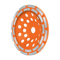 Copa de diamante doble hilera 7" x 7/8", TRUPER