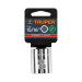 Dado de 15/16", 12 puntas, cuadro 1/2", TRUPER