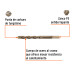 Broca para concreto de 1/2 x 6", TRUPER