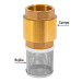 Pichancha con rejilla acero inoxidable 1-1/2", FOSET