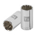 Dado largo de 1-1/4" 12 puntas, cuadro 1/2", TRUPER