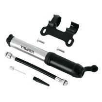Mini bomba manual para bicicleta, abatible, 75 PSI, TRUPER