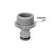 Conector 3/4" rápido macho de ABS, sistema click, TRUPER