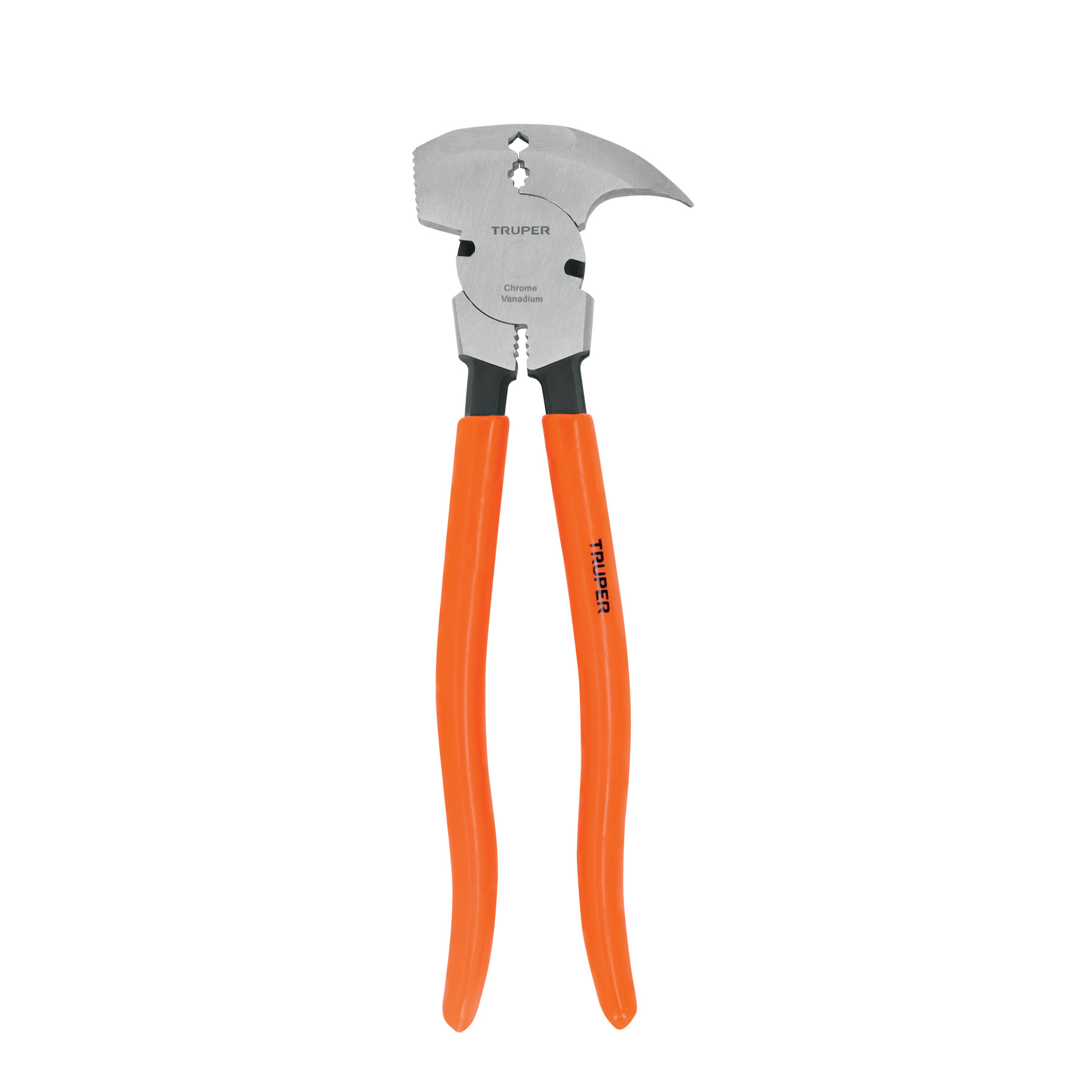 Pinza de hacendado 11" mango de PVC, TRUPER