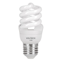 Lámpara espiral mini T2 9 W luz de día en blíster, VOLTECK