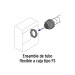 Conector recto 1" para tubo liquid tight, VOLTECK