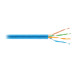 Metro de cable UTP CAT5E, Bobina de 305m, azul, VOLTECK