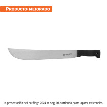 Machete estándar 16" cacha negra inyectada, TRUPER