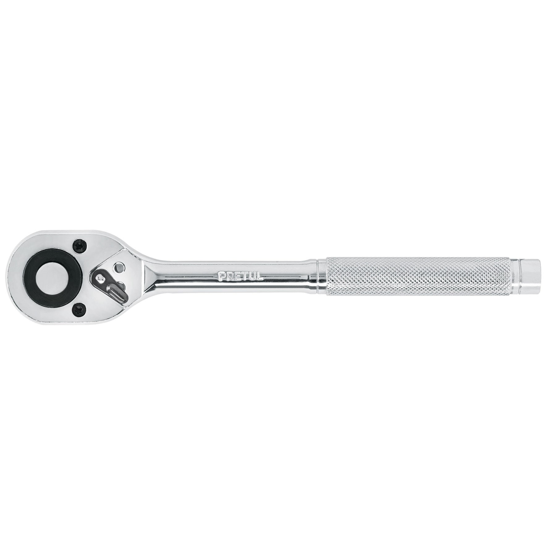 Matraca cuadro 1/2" cabeza de pera liberación rápida, PRETUL
