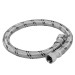 Manguera para boiler, acero inox. 1/2"H x 1/2"H, 60 cm