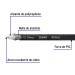 Metro de cable coaxial RG59 en carrete de 305 m, VOLTECK