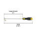 Desarmador cabinet 3/16 x 8" mango Comfort Grip, PRETUL