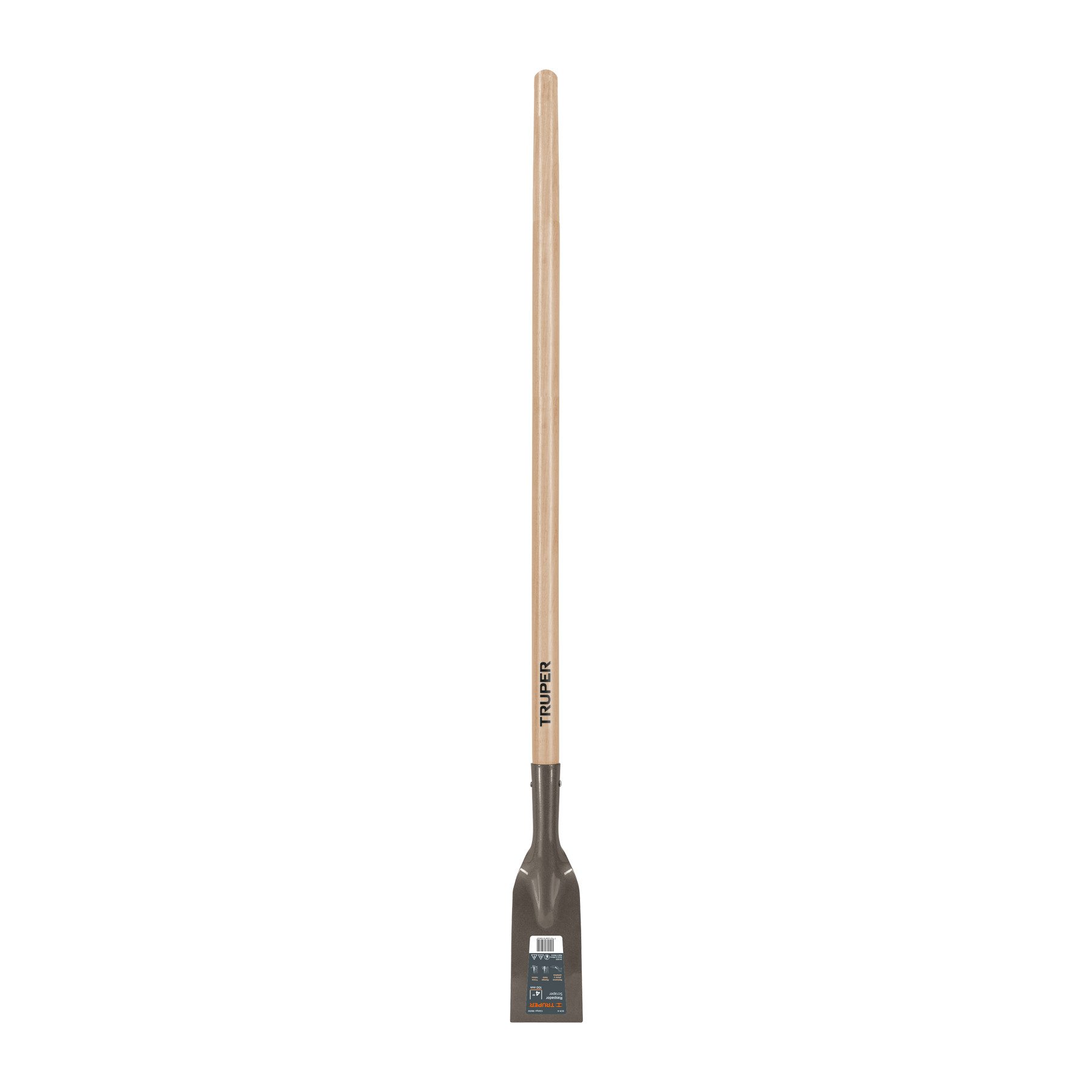 Raspador forjado de 4", mango largo de 54", TRUPER