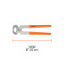 Tenaza para carpintero 8", TRUPER